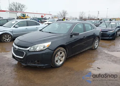 2015 Chevrolet Malibu Ls из США, поврежденный, VIN 1G11B5SL5FF252196